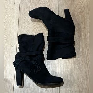 Express Heeled Booties - Sz 8
